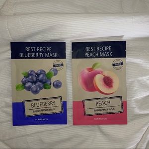 BLUEBERRY + PEACH REST RECIPE MASK BUNDLE